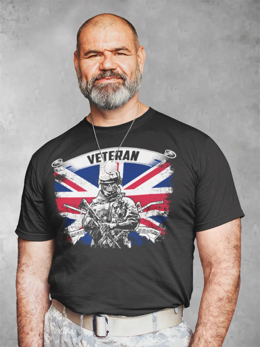 Men's British Veteran T-Shirt