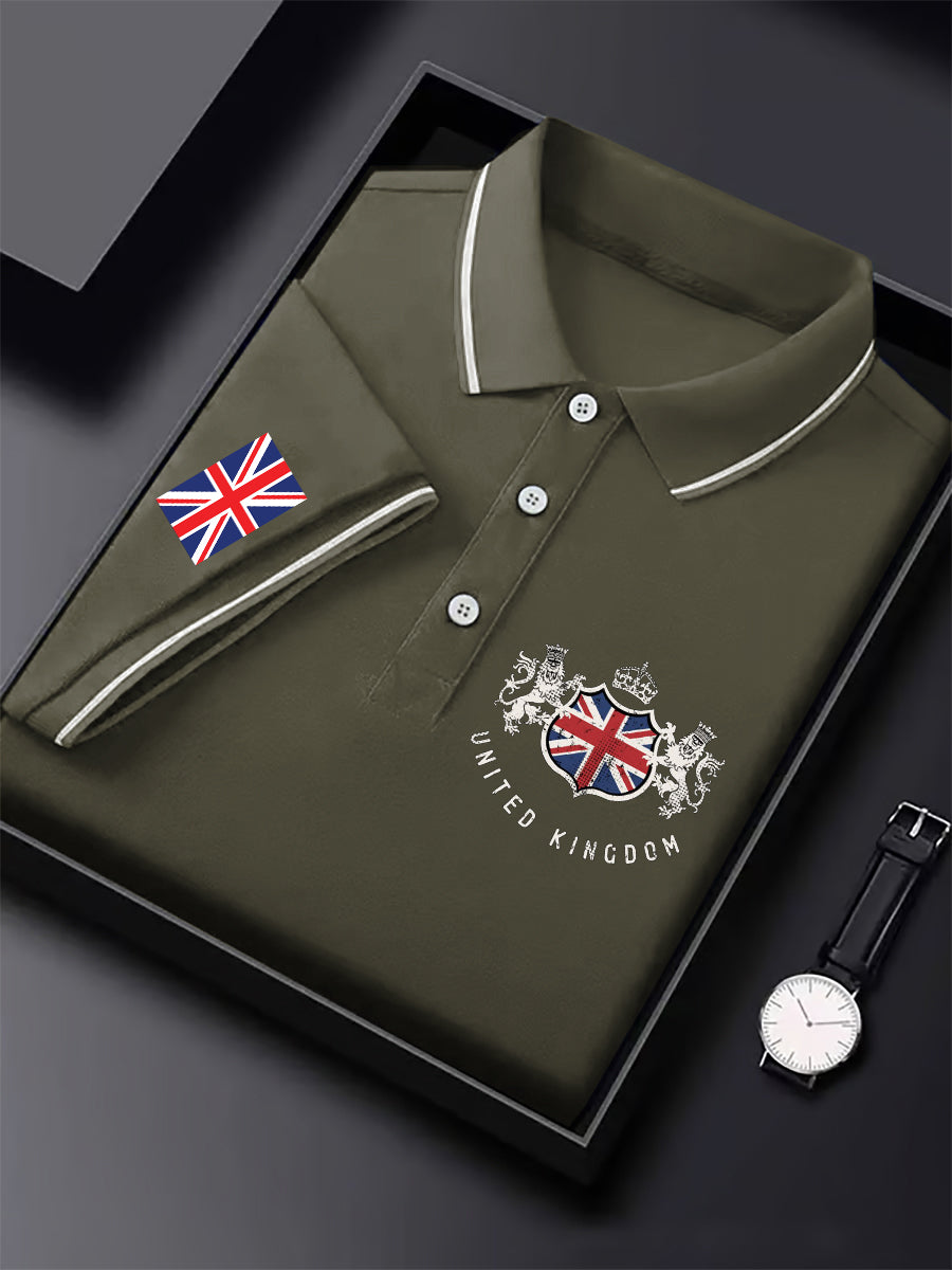 Men's British short sleeve shirt