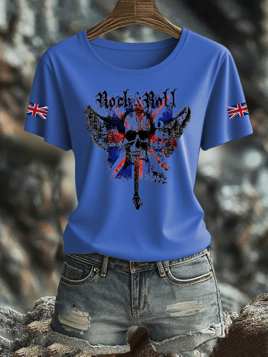 Women's British Iron On Short Sleeve T-Shirt