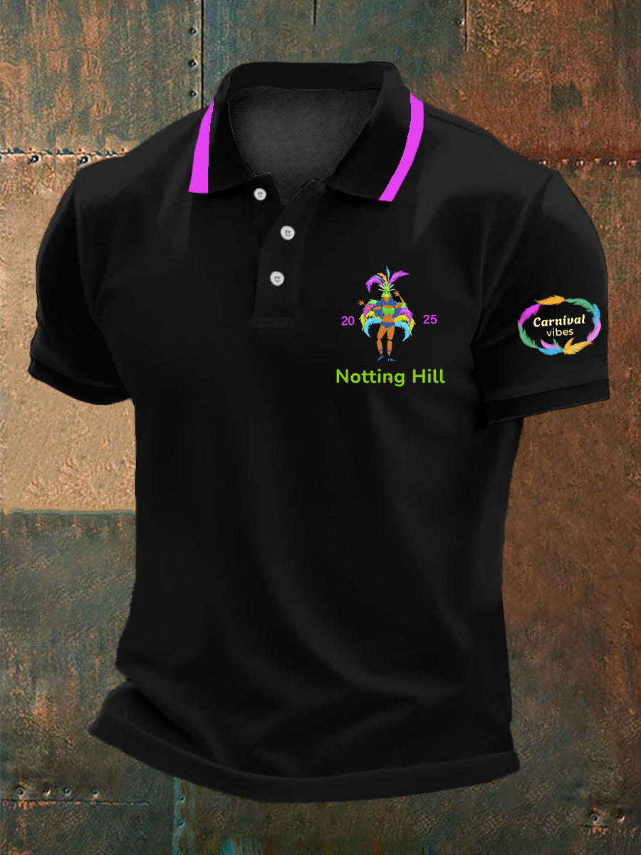 Men's 2025 Notting Hill Carnival Casual Top