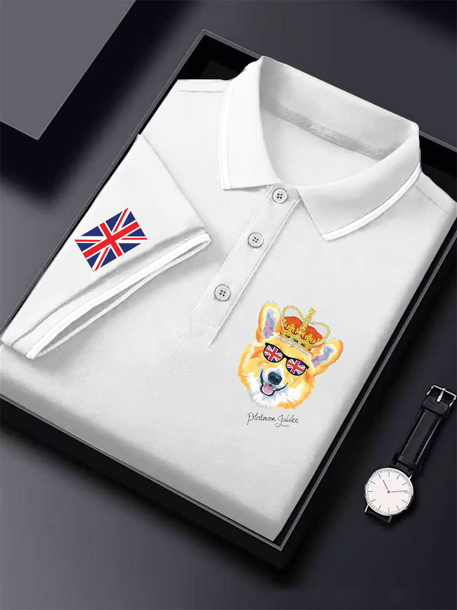 Men's British short sleeve shirt