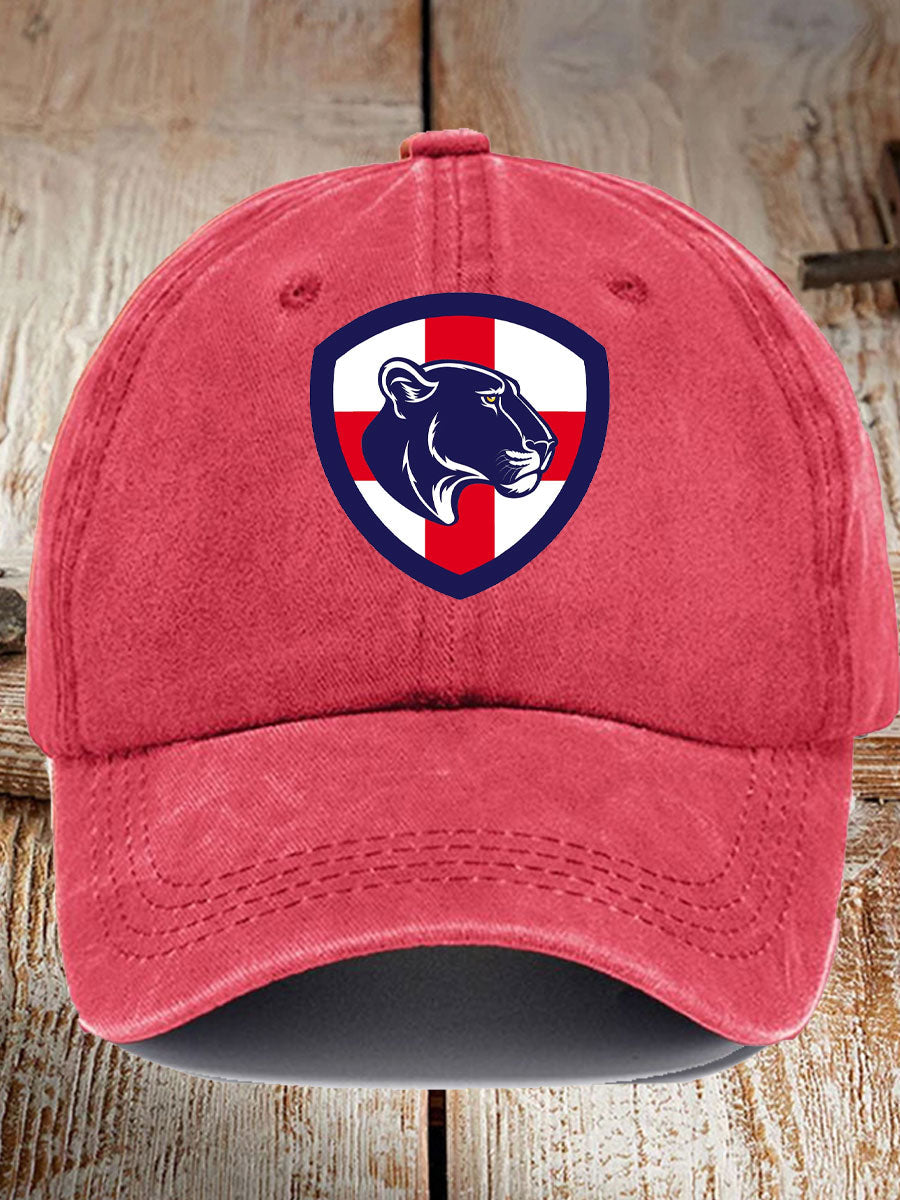 Unisex UK England Football Lover Champion Printed Hat