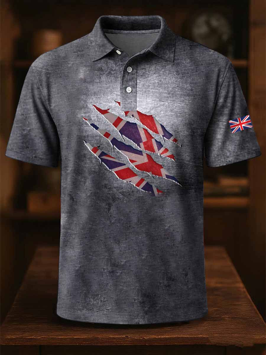 Men's British short sleeve shirt