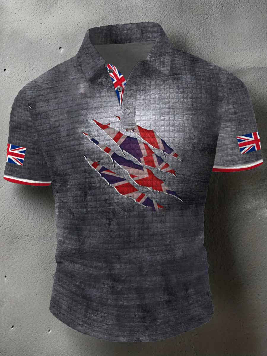 Men's British short sleeve shirt