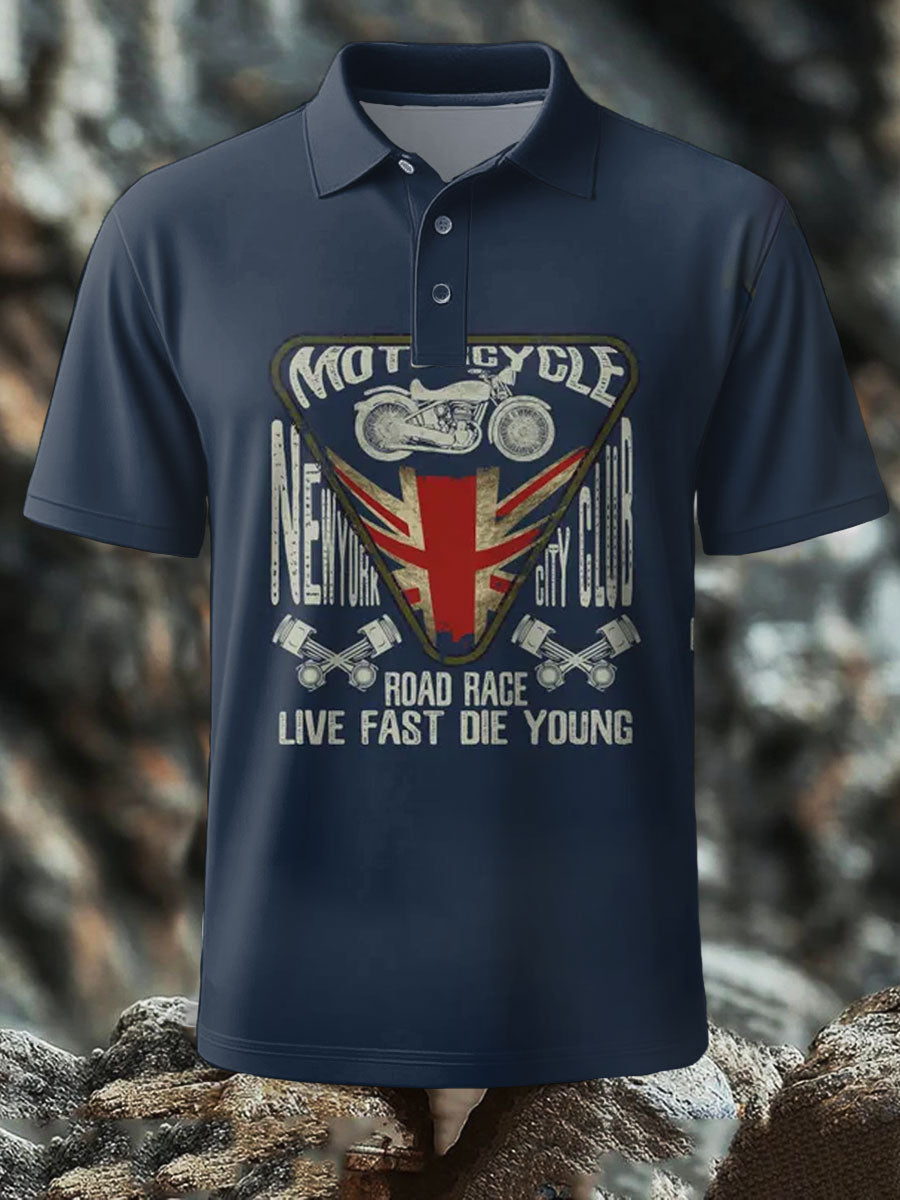 Men's British short sleeve shirt