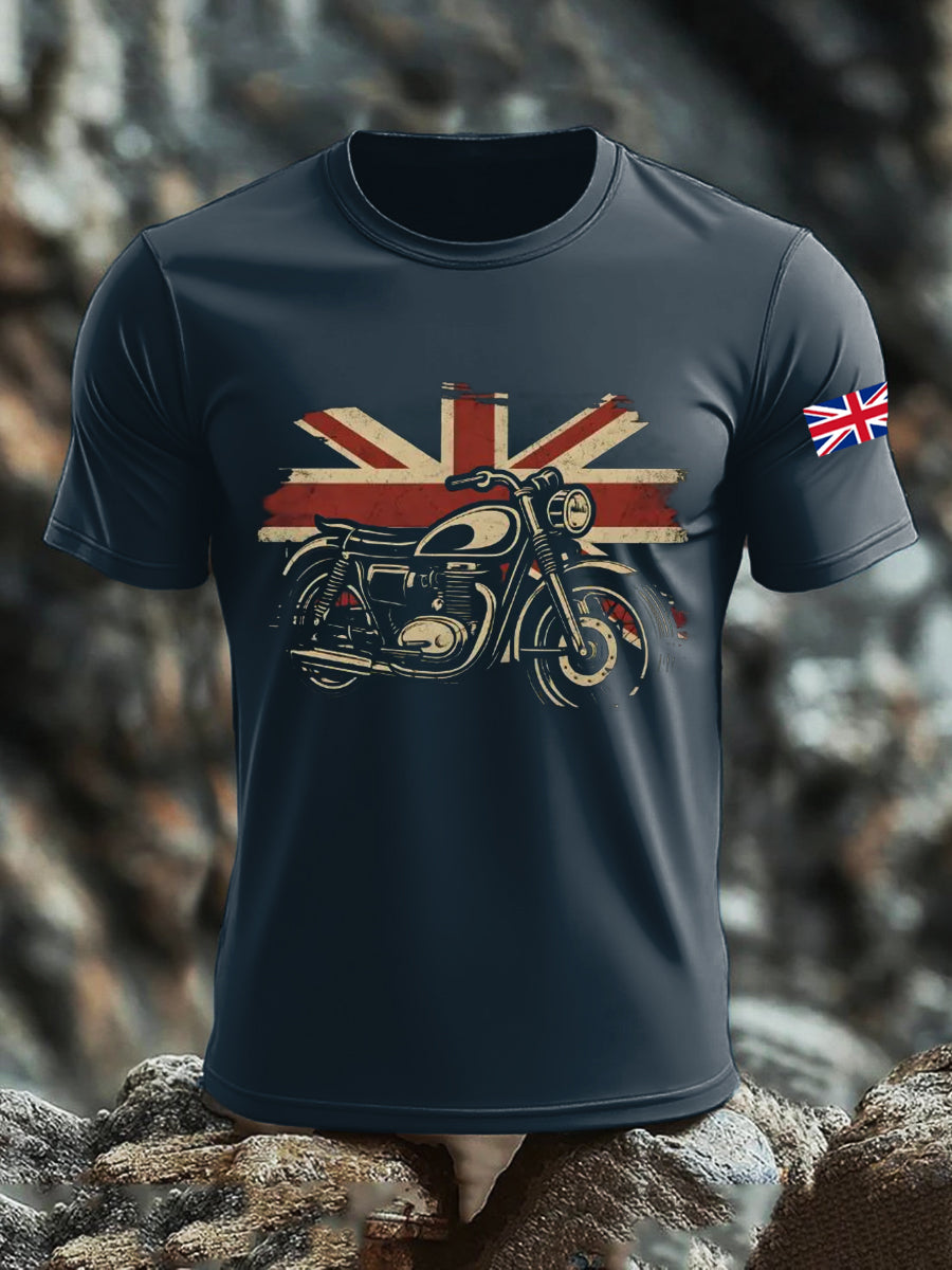 Men's UK Flag Printed T-shirt