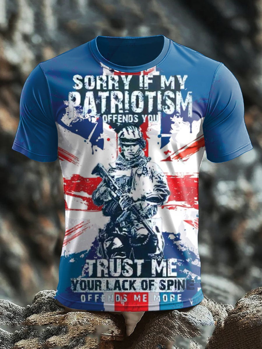 Men's British Veteran short sleeves T-shirt