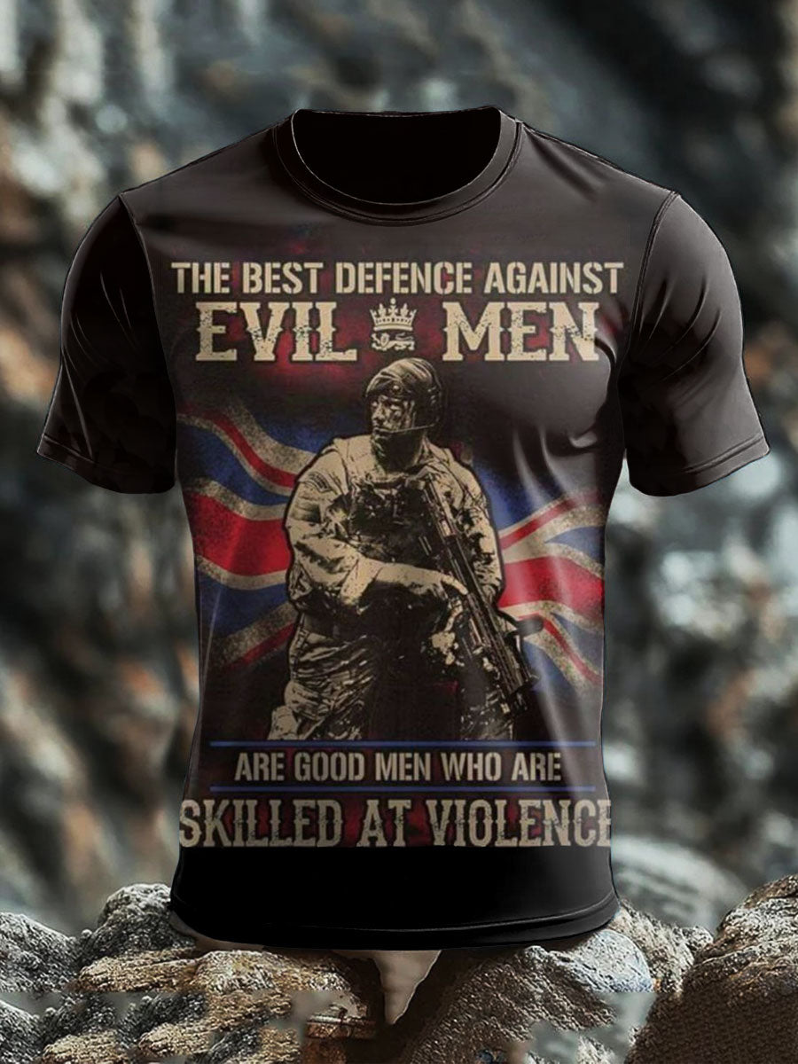 Men's British Veteran short sleeves T-shirt