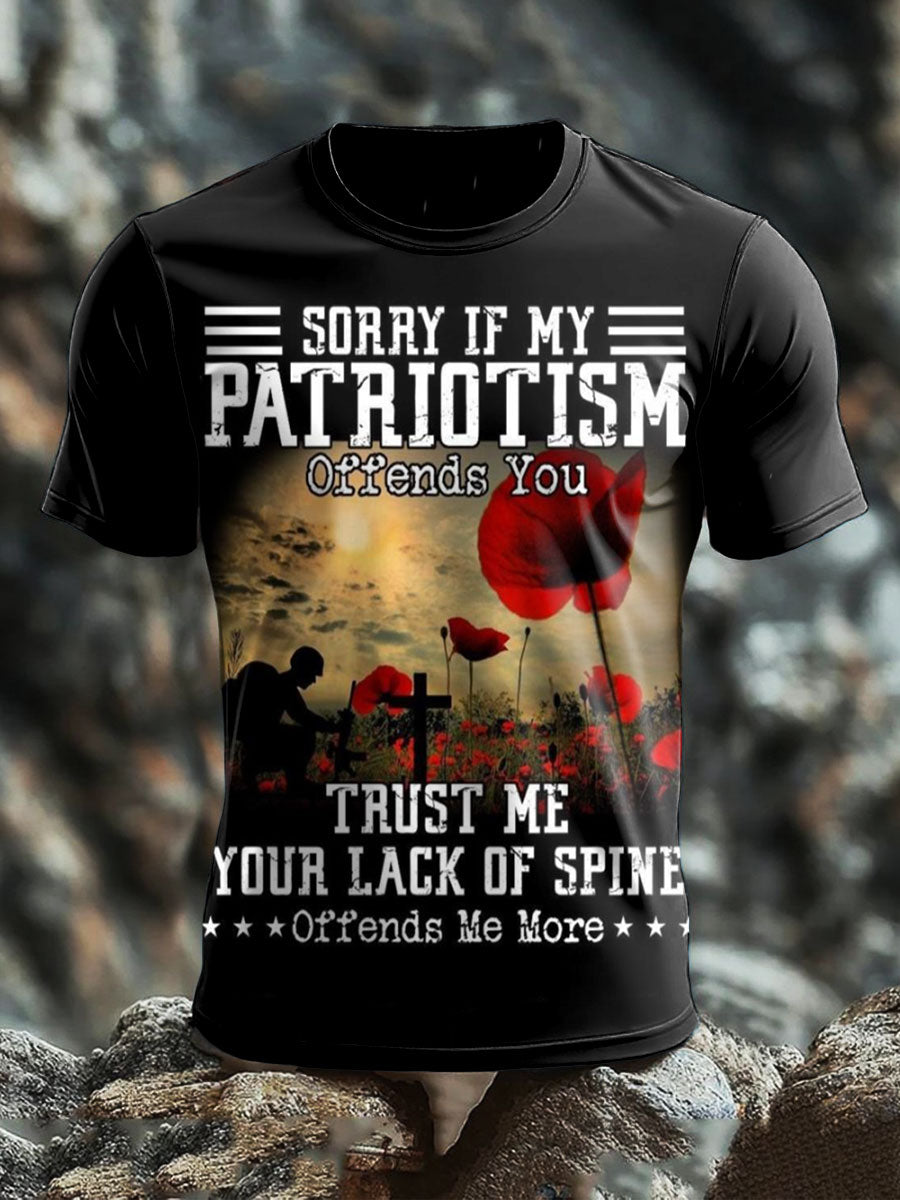 Men's British Veteran short sleeves T-shirt