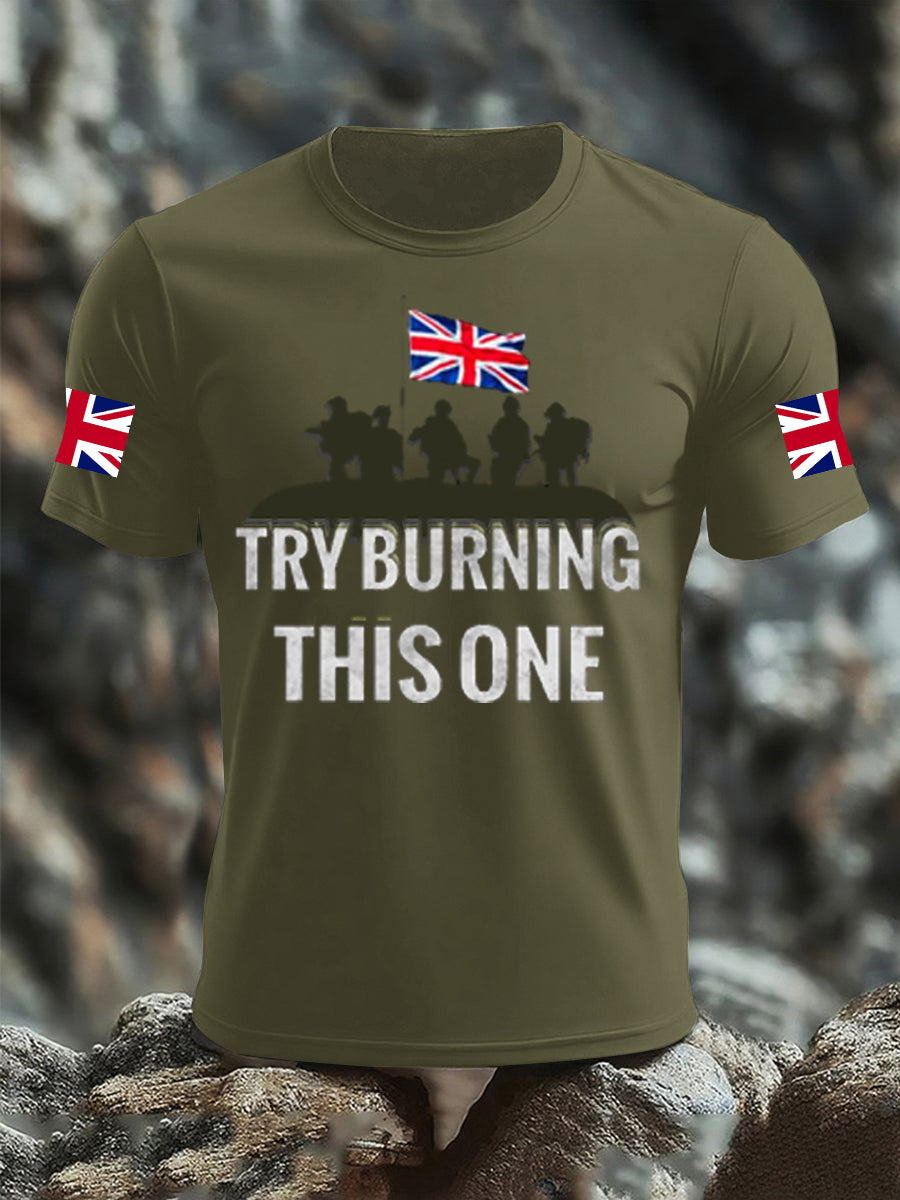 Men's TRY BURNING THIS ONE T-shirt