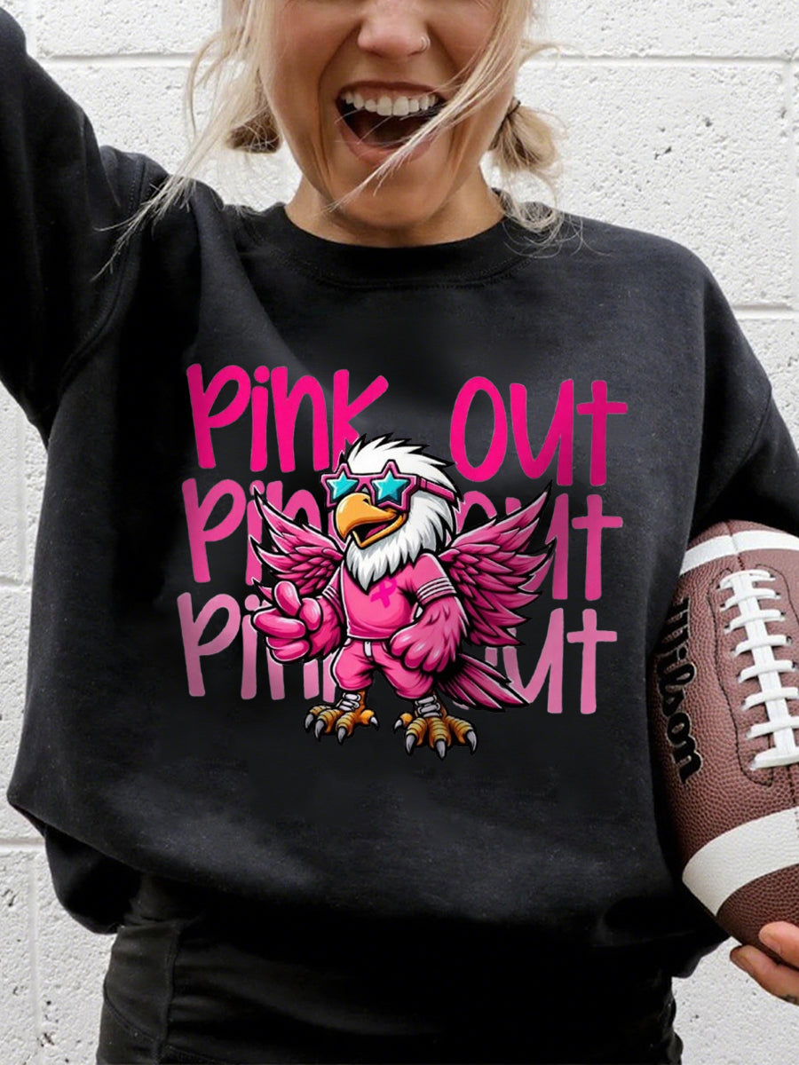 Women's Breast Cancer Awareness Month Football Fans Sweatshirt