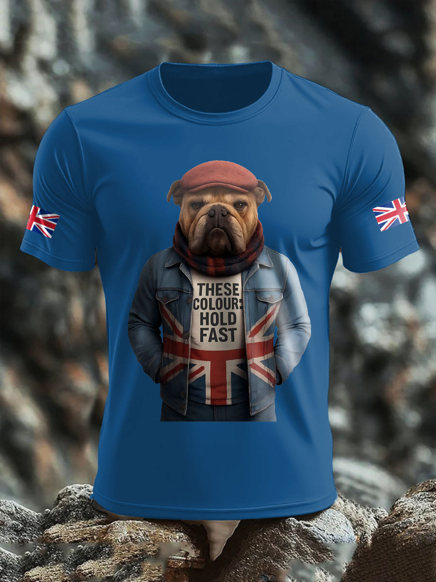 Men's UK Flag Printed T-shirt