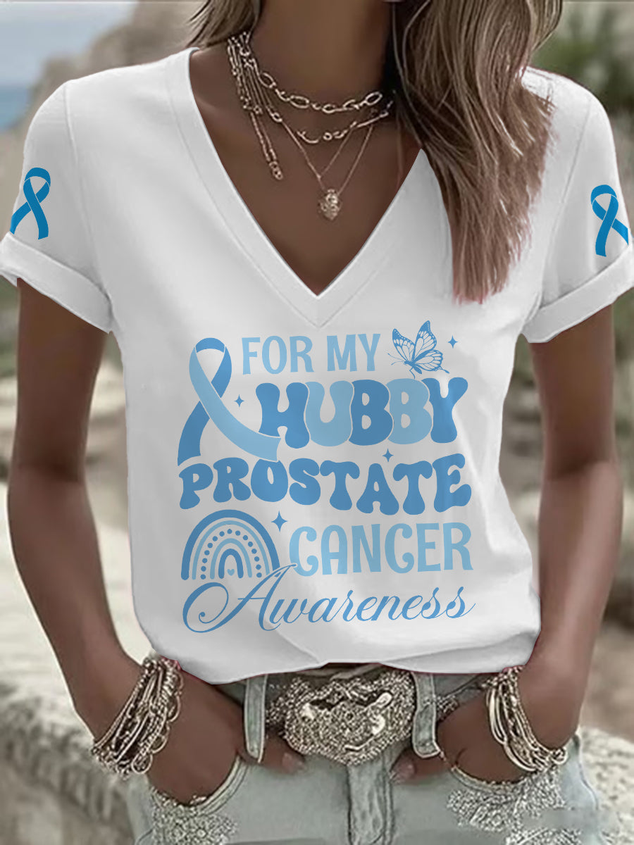 Women's Prostate Cancer Awareness Family T-Shirt
