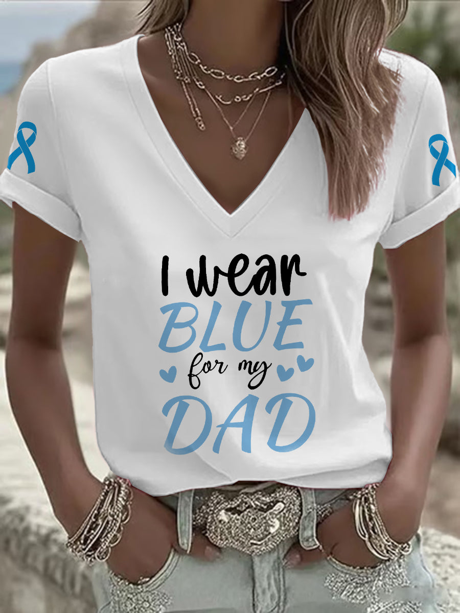 Women's Prostate Cancer Awareness Family T-Shirt