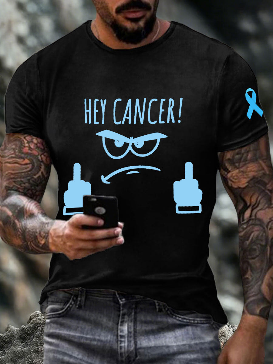 Men's hey cancer t-shirts