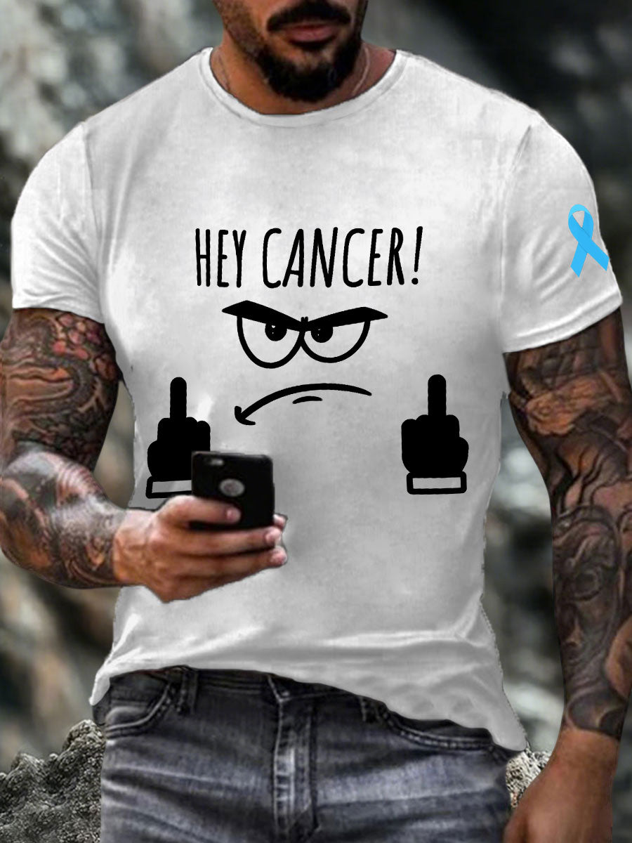 Men's hey cancer t-shirts