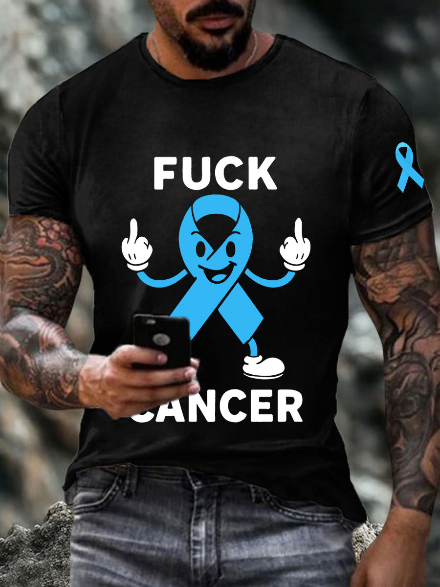 Men's fuck cancer t-shirts