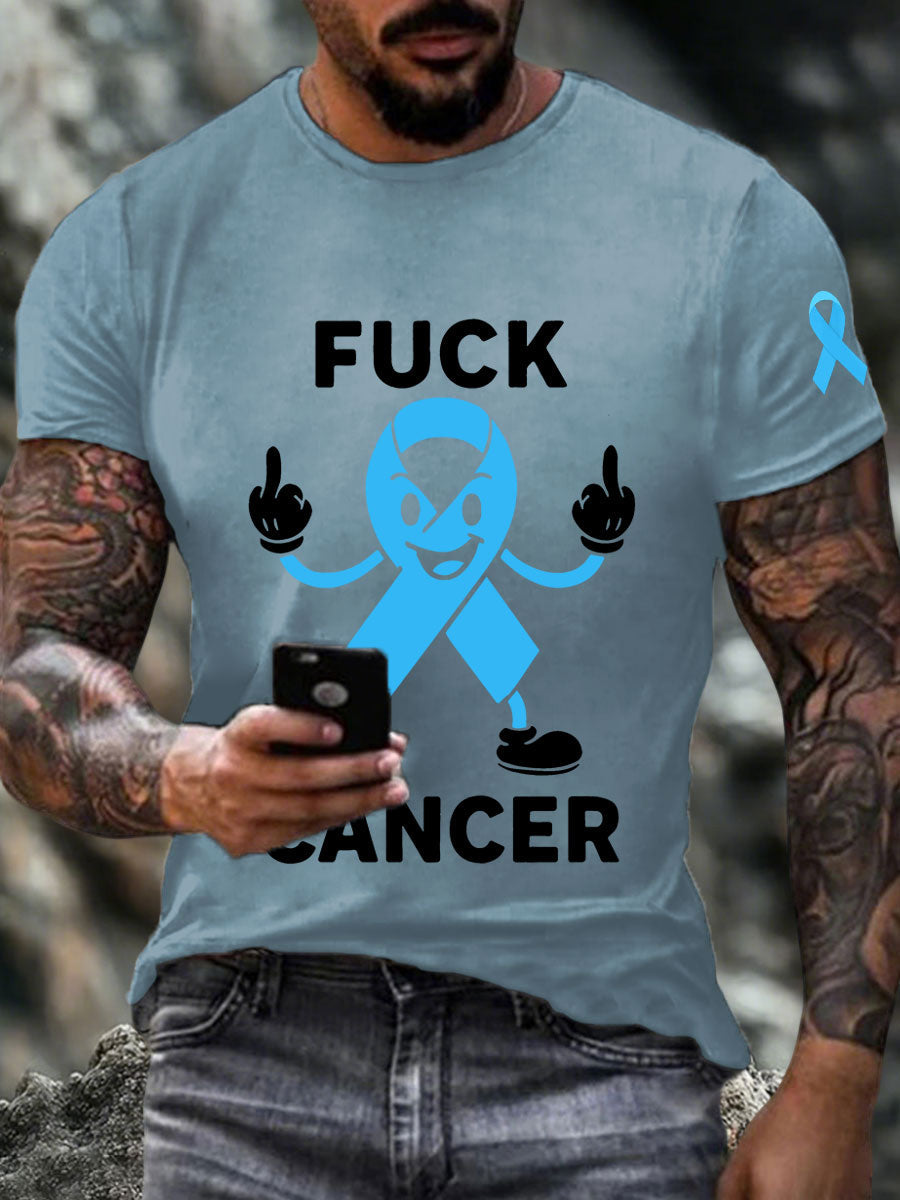 Men's fuck cancer t-shirts