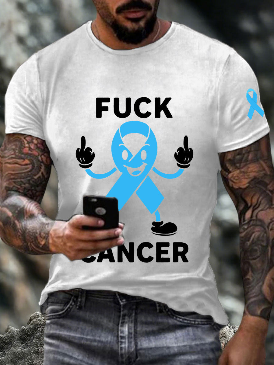 Men's fuck cancer t-shirts