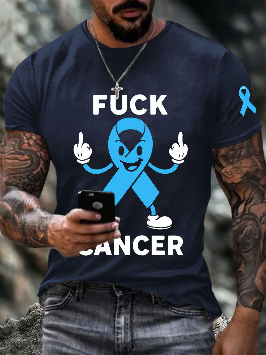 Men's fuck cancer t-shirts
