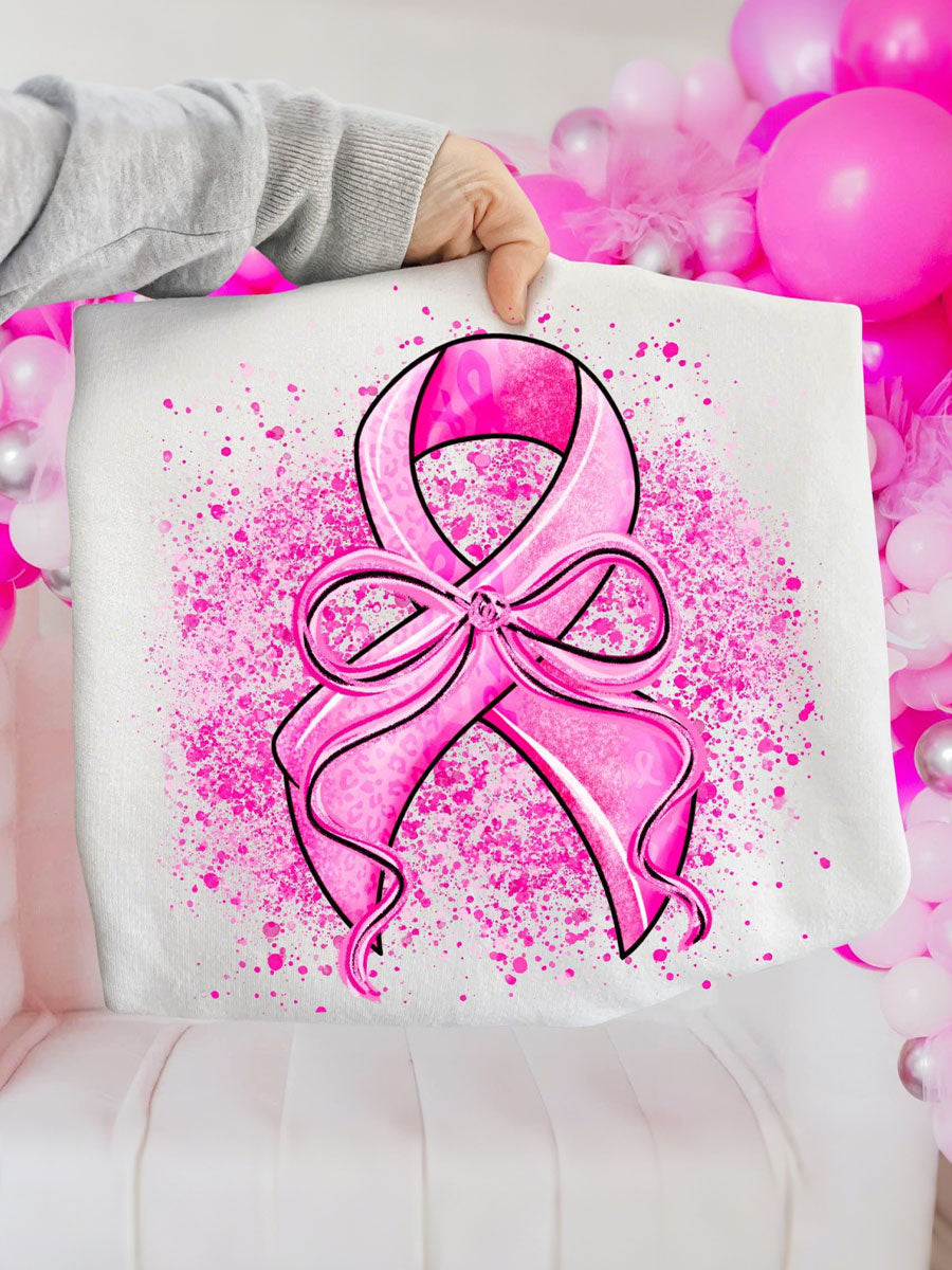 Women's Breast Cancer Awareness Pink Ribbon Sweatshirts