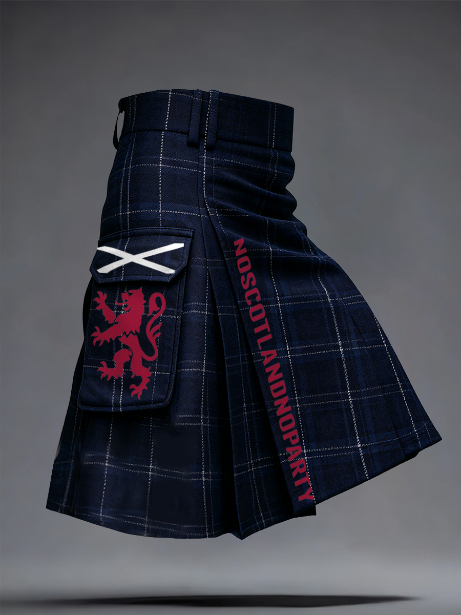 Unisex Scotland Football Lover Printed Kilt Skirt