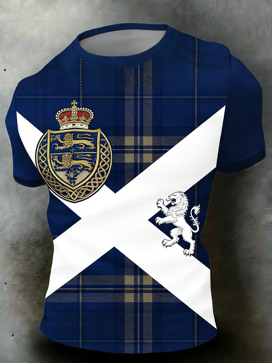 Unisex Scotland We'll Be Coming 2026 Football Lover Printed T-shirt