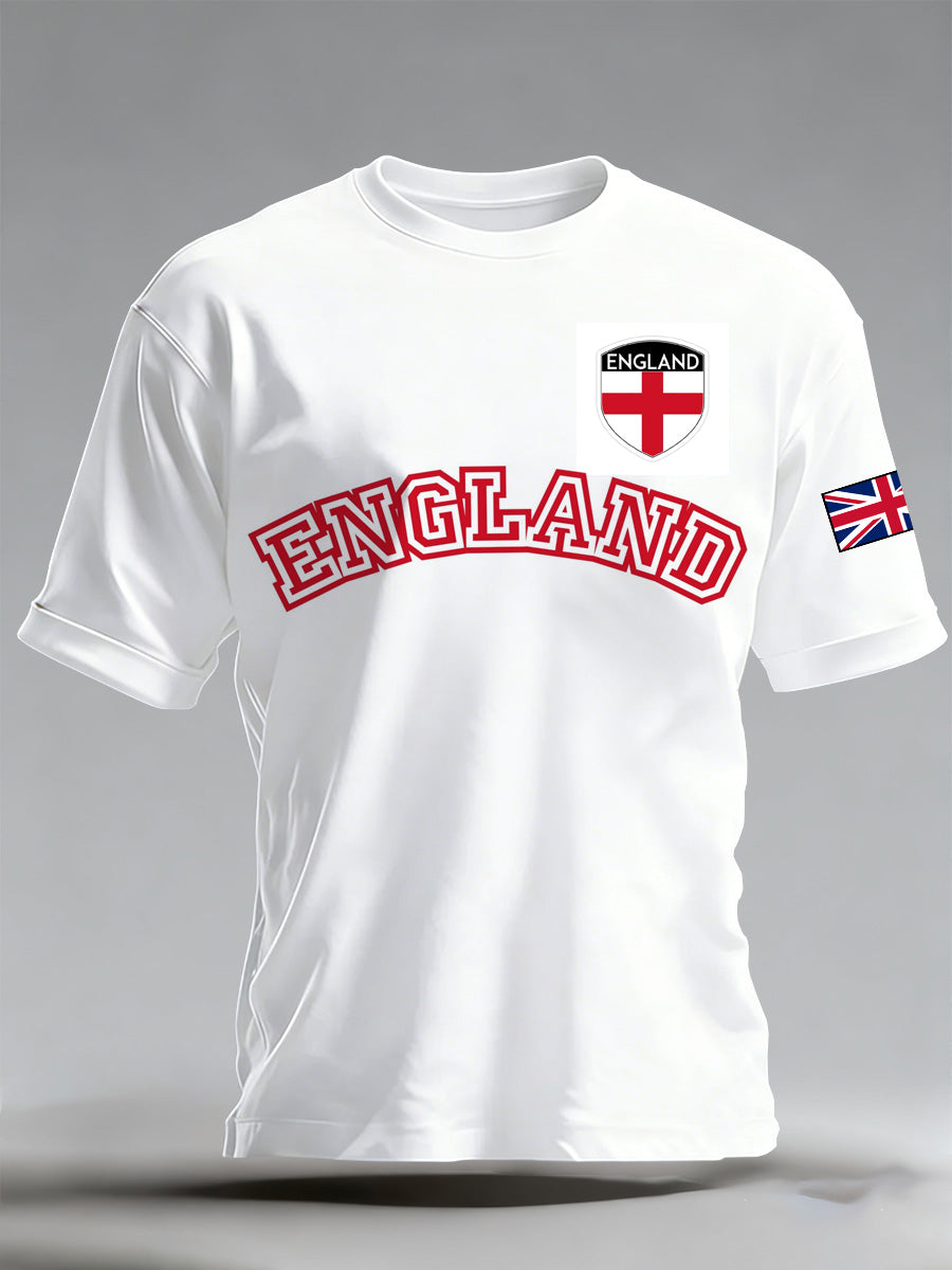 Men's 2026 Uk Support Printed Fan T-Shirt