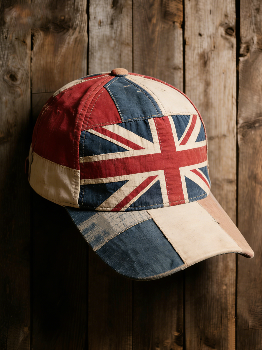 Unisex Union Jack patchwork print Hat