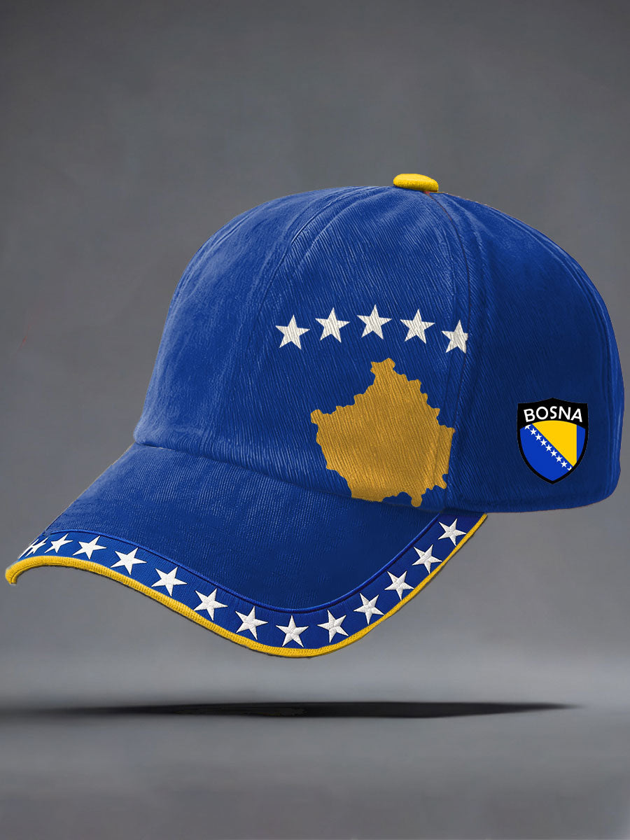 Unisex Bosnia Football Lover ZMAJEVI Printed Hat