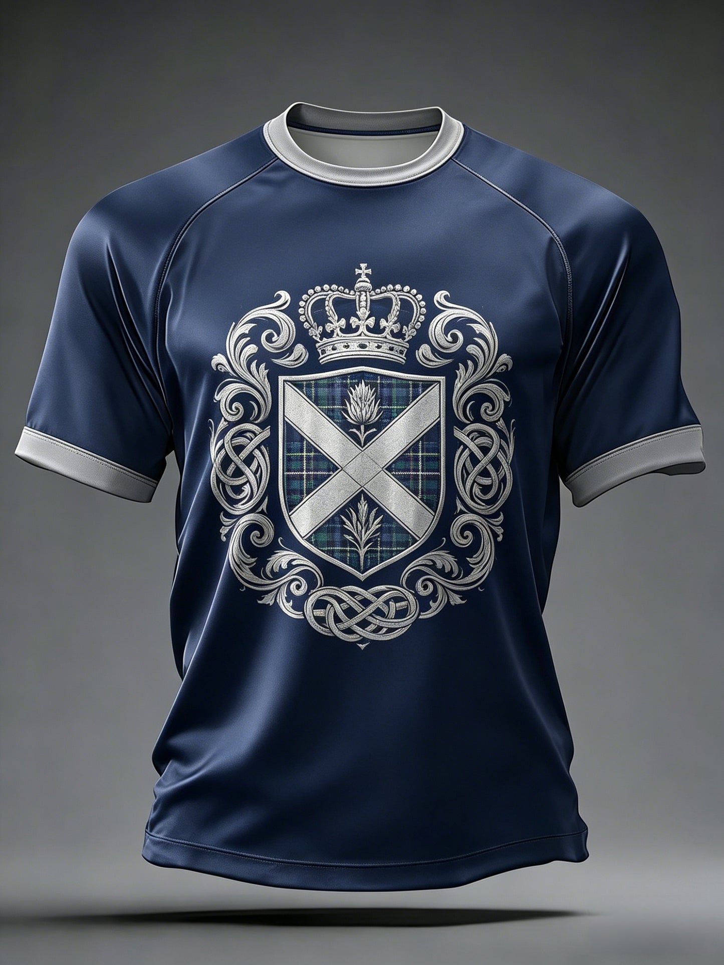 Unisex UK Scotland Football Lover 2026 Printed T-shirt