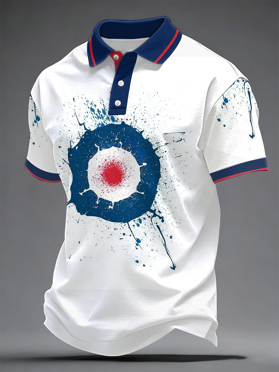 Men's UK Mods Music Lover polo shirt
