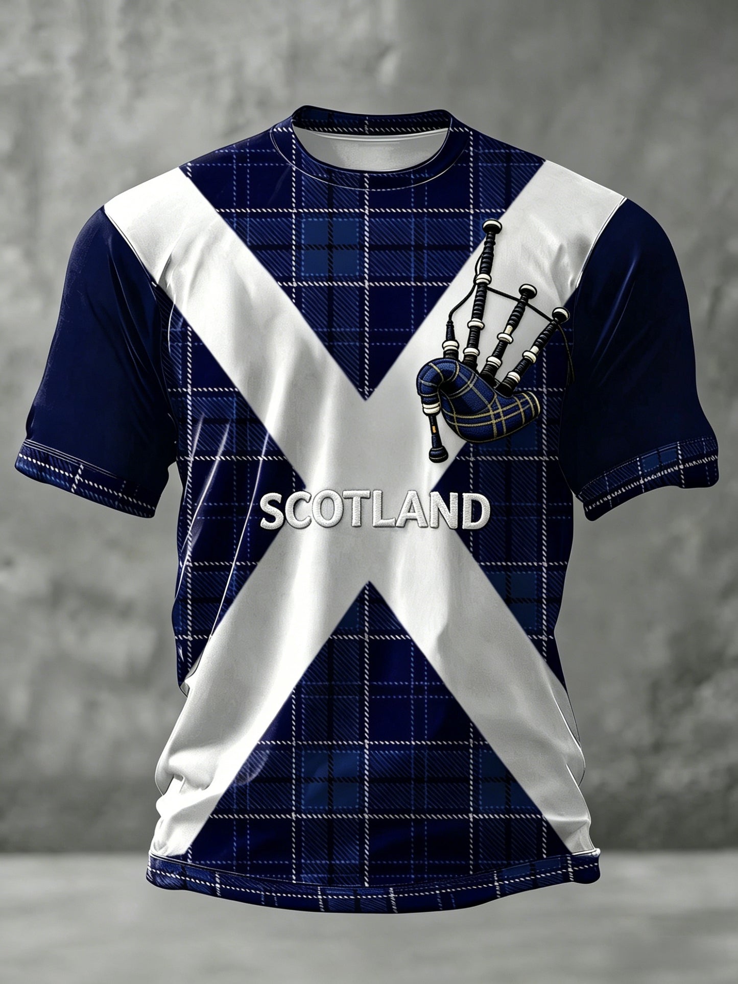 Unisex UK Scotland Football Lover 2026 Printed T-shirt