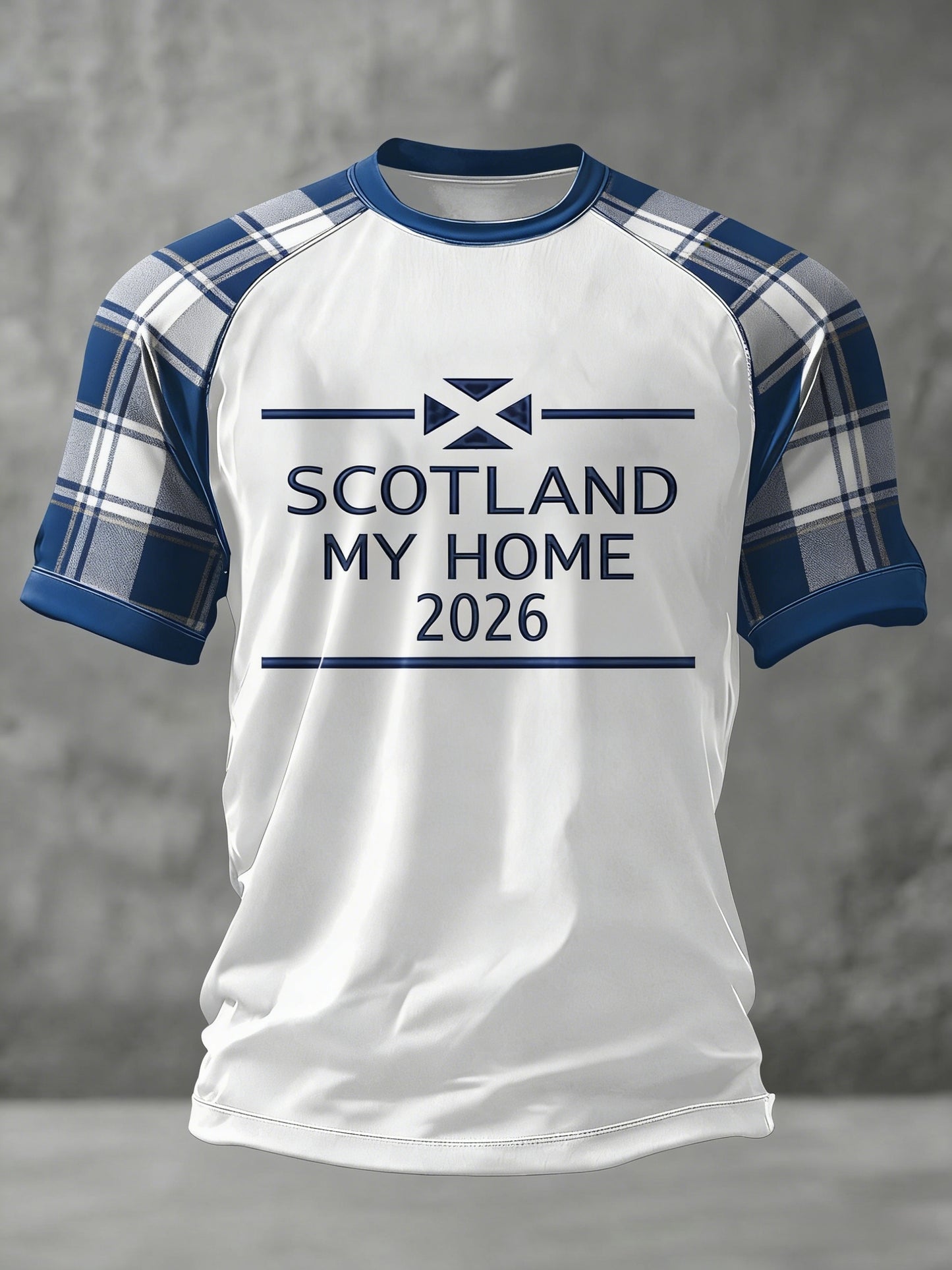 Unisex UK Scotland Football Lover 2026 Printed T-shirt