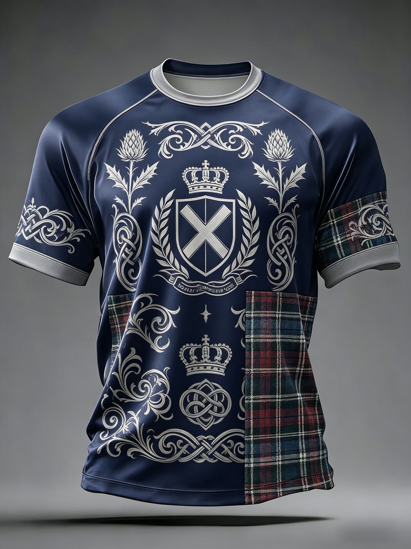 Unisex UK Scotland Football Lover 2026 Printed T-shirt