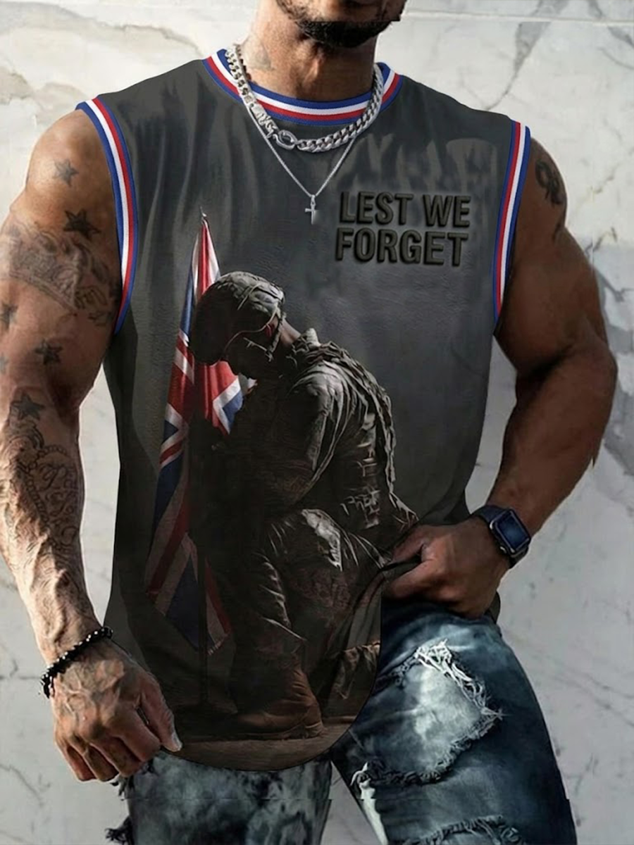 Men's Lest We Forget Vests