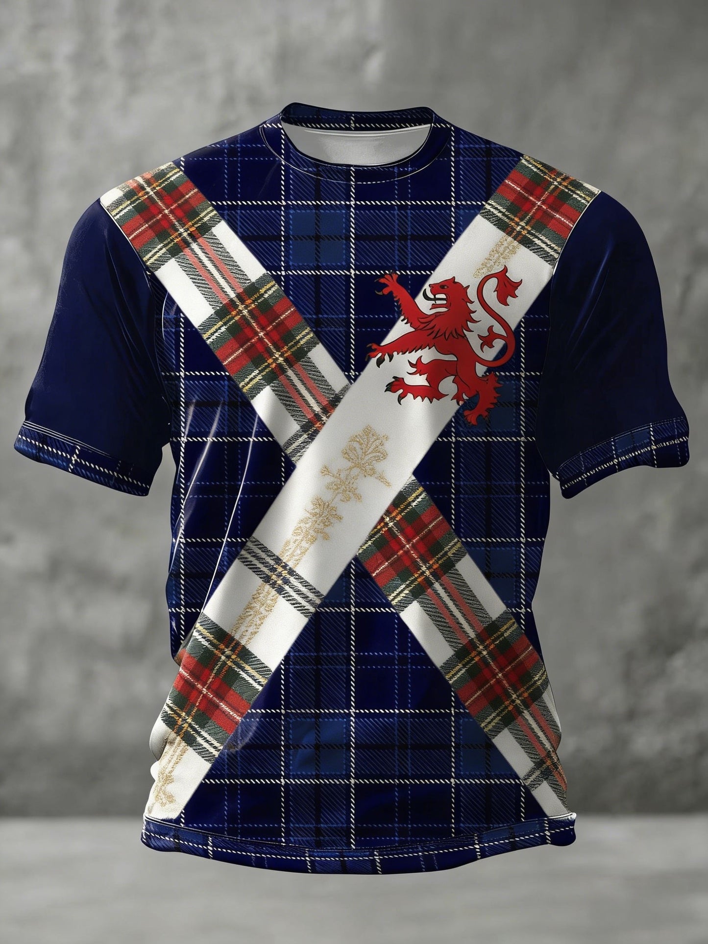 Unisex UK Scotland Football Lover 2026 Printed T-shirt