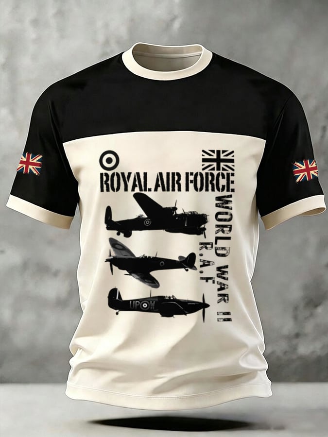 Men's European Victory Day Printed T-Shirt