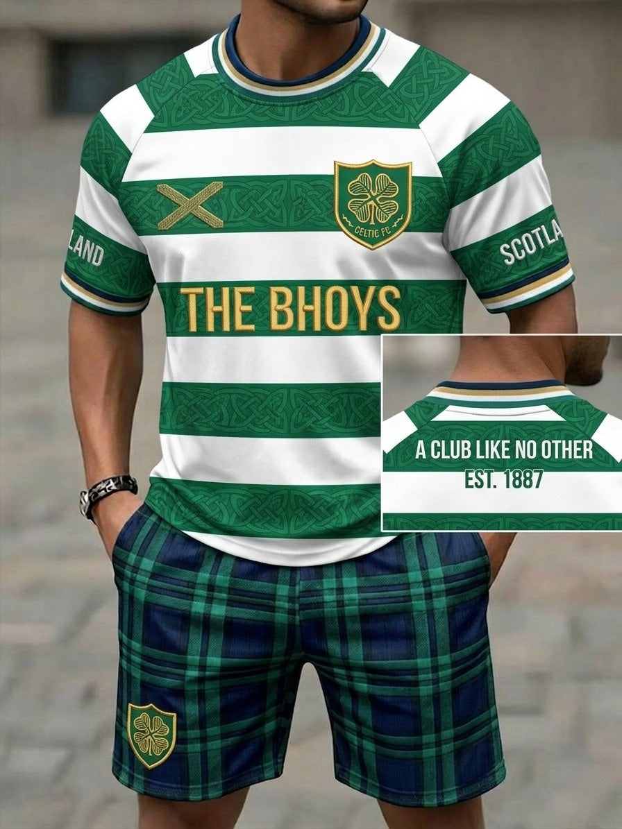 Men's UK Football Lover Scotland Printed Sets