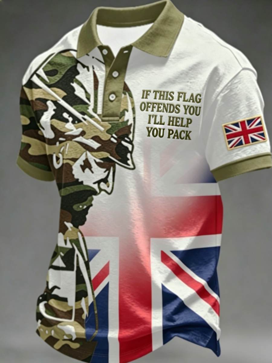 Men's IF THIS FLAG OFFENDS YOU I'LL HELP YOU PACK shirt