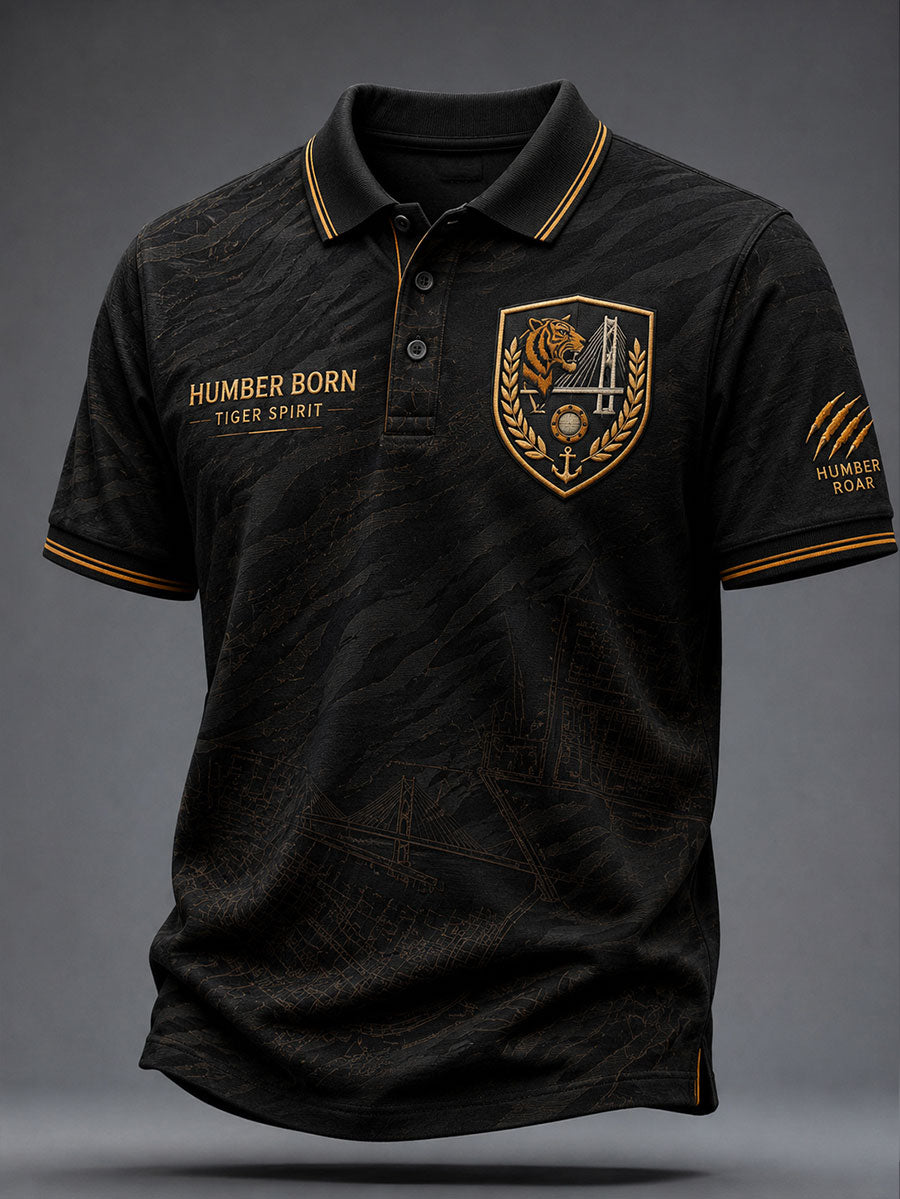 Men's Tigers Football Lover Printed Casual Tops