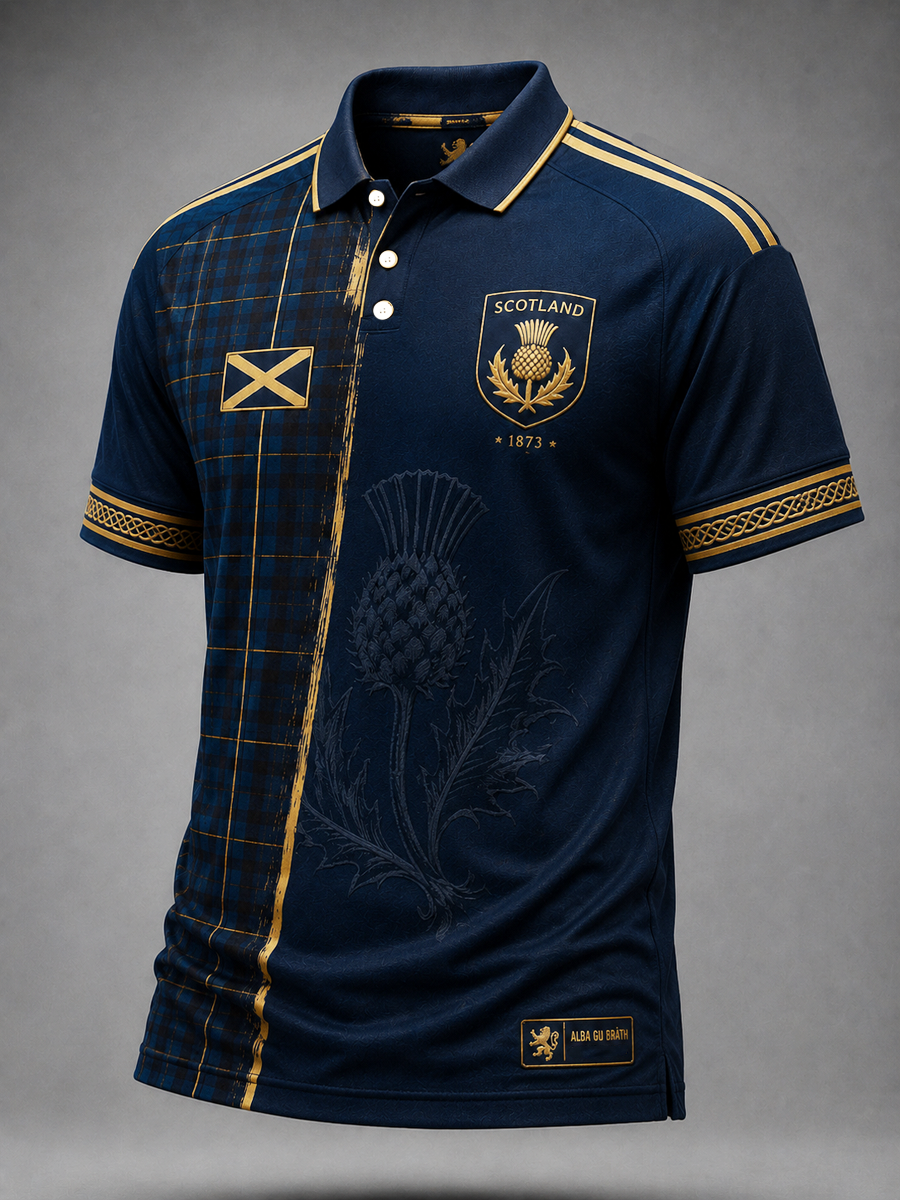 Men's Scotland Peinted polo shirt