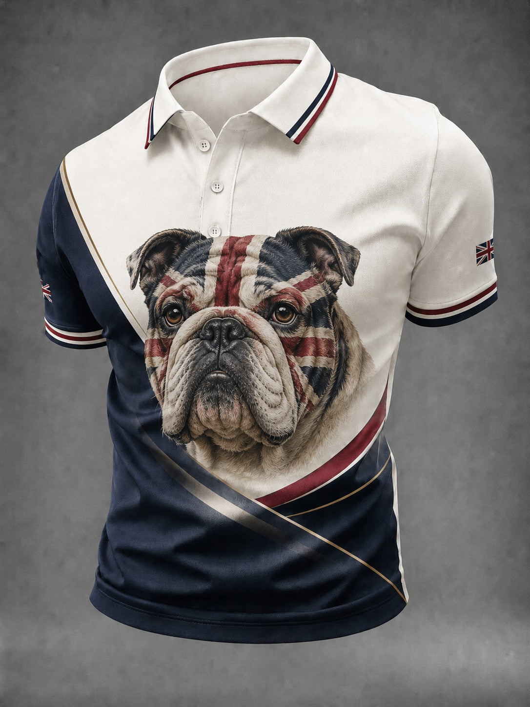 Men's British Bulldog Printed Shirt