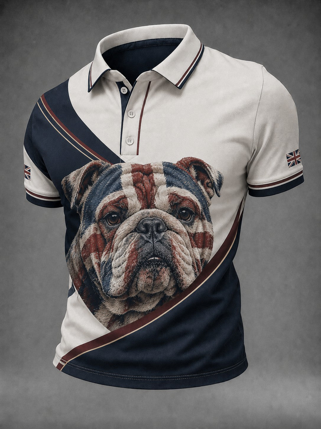 Men's British Bulldog Printed Shirt