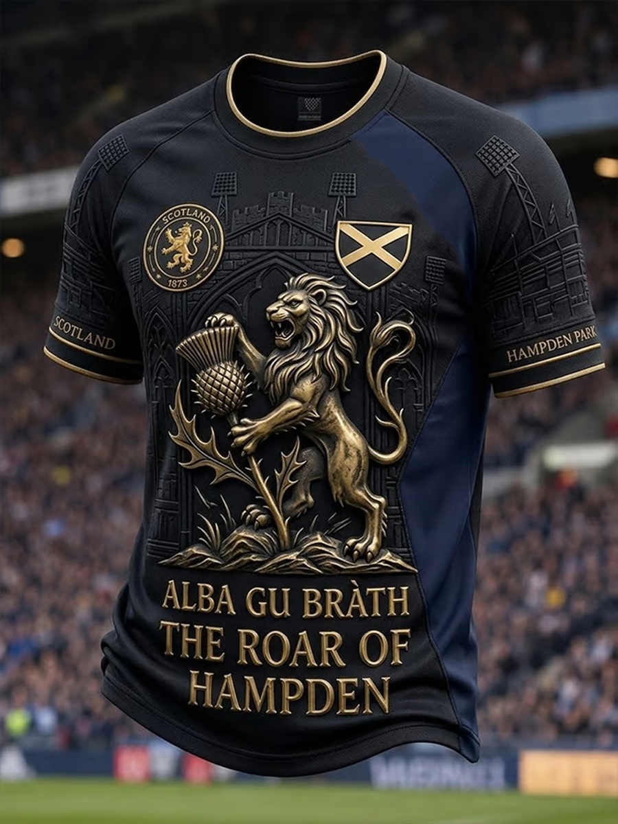 Men's Scotland Printed short sleeve t-shirt