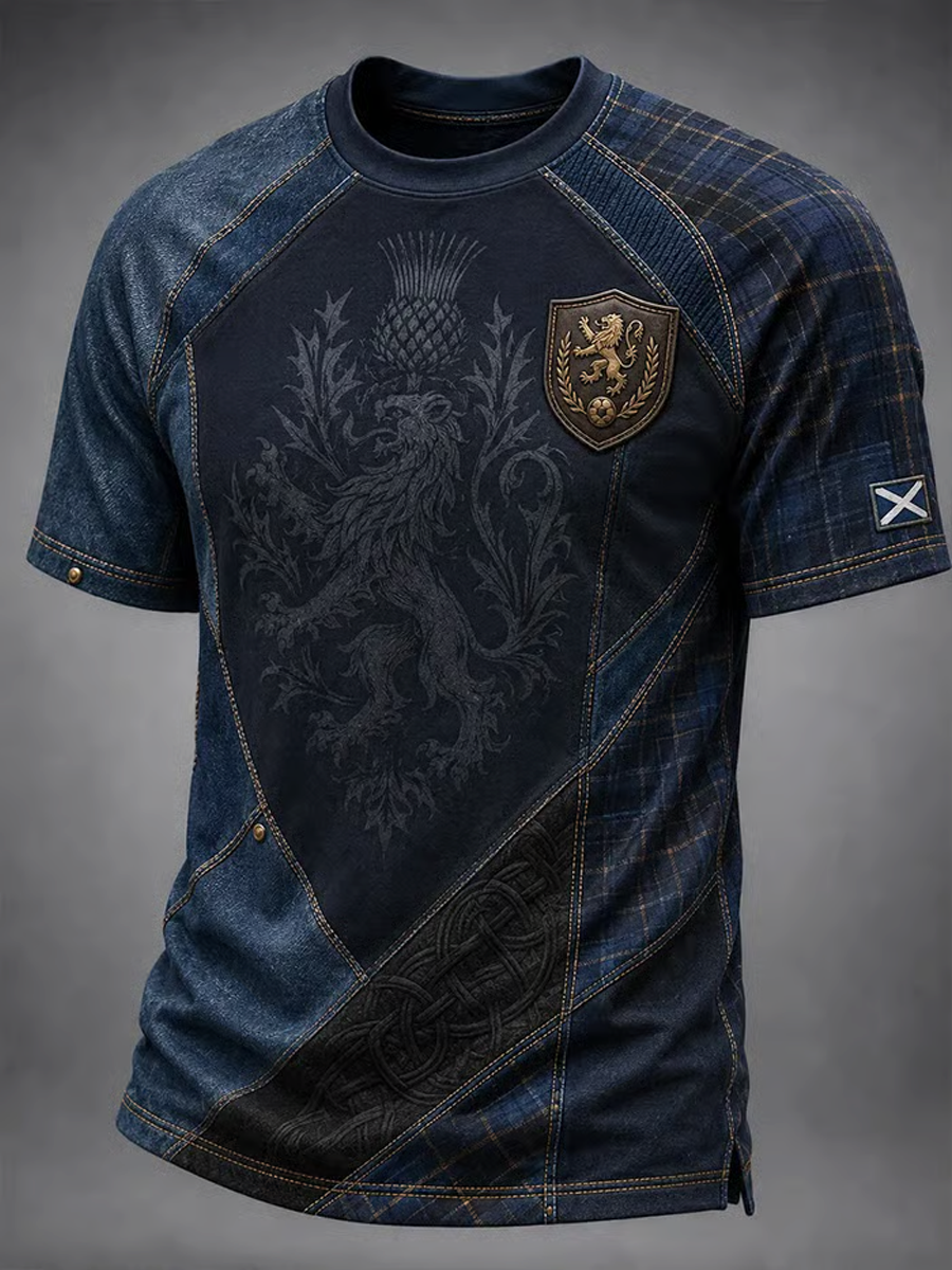 Men's Scotland Printed short sleeve t-shirt