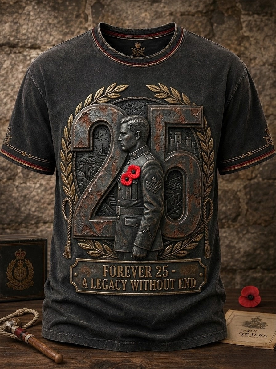 Men's Rip Lee Rigby Veteran Printed T-shirt