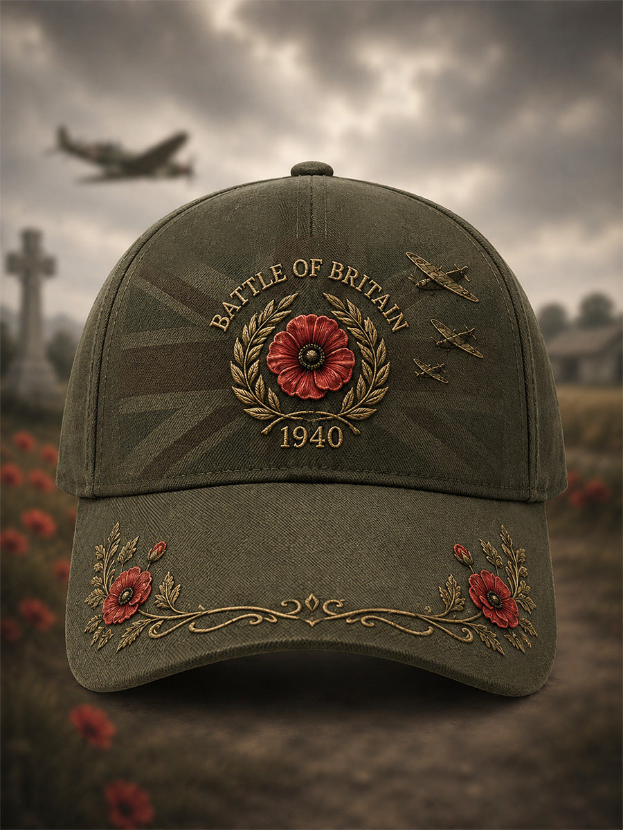Unisex Battle of Britain Commemoration Day Print Hat