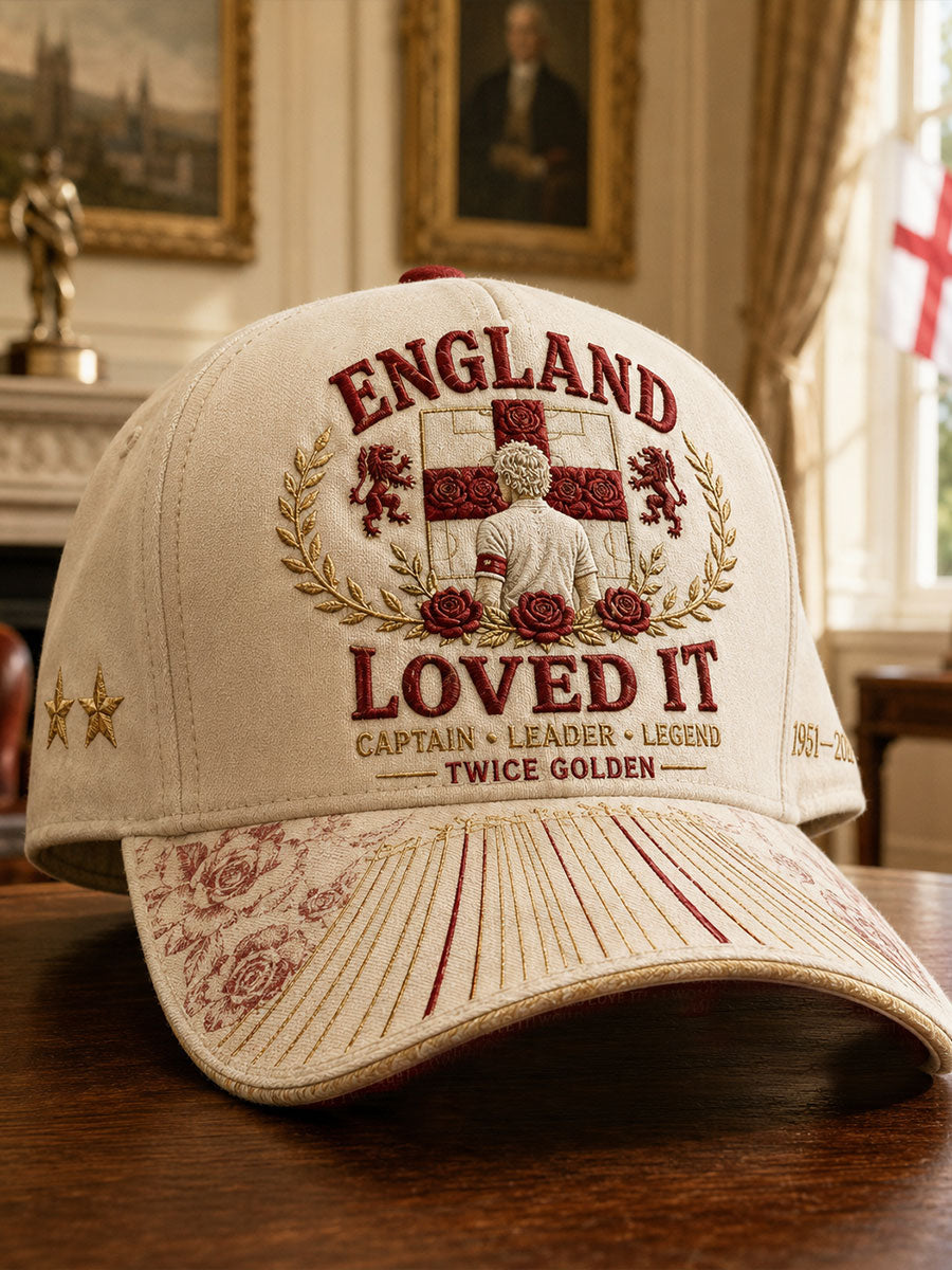 Unisex England Football Lover Legend King Kev Rip Printed Hat