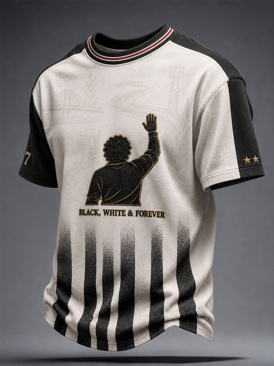 Men's Rip King Kev 7 England Football Lover Printed T-shirt